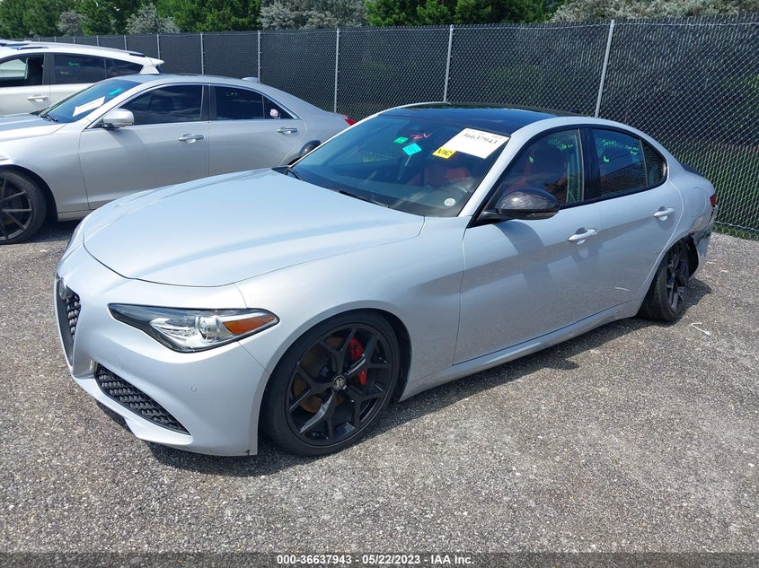 VIN ZARFAMBN4M7647625 2021 ALFA ROMEO GIULIA TI