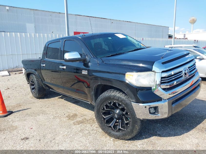 2016 TOYOTA TUNDRA 4WD TRUCK PLATINUM/1794 - 5TFAW5F1XGX492344