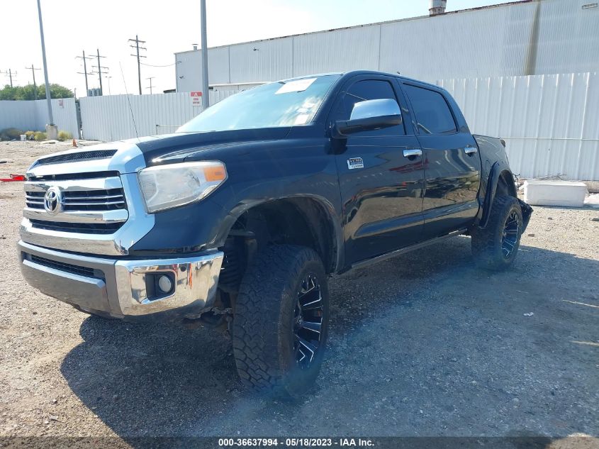 2016 TOYOTA TUNDRA 4WD TRUCK PLATINUM/1794 - 5TFAW5F1XGX492344