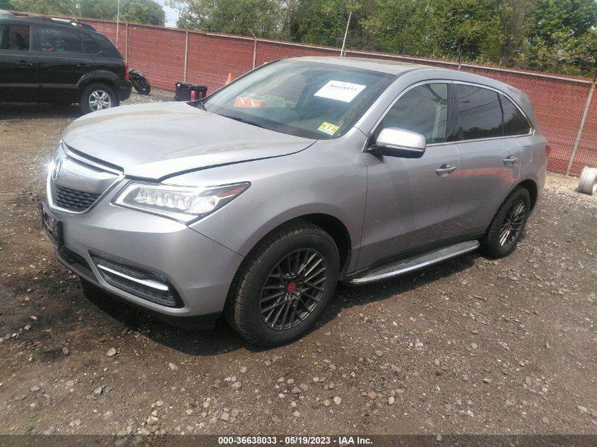 2016 ACURA MDX - 5FRYD4H25GB060967