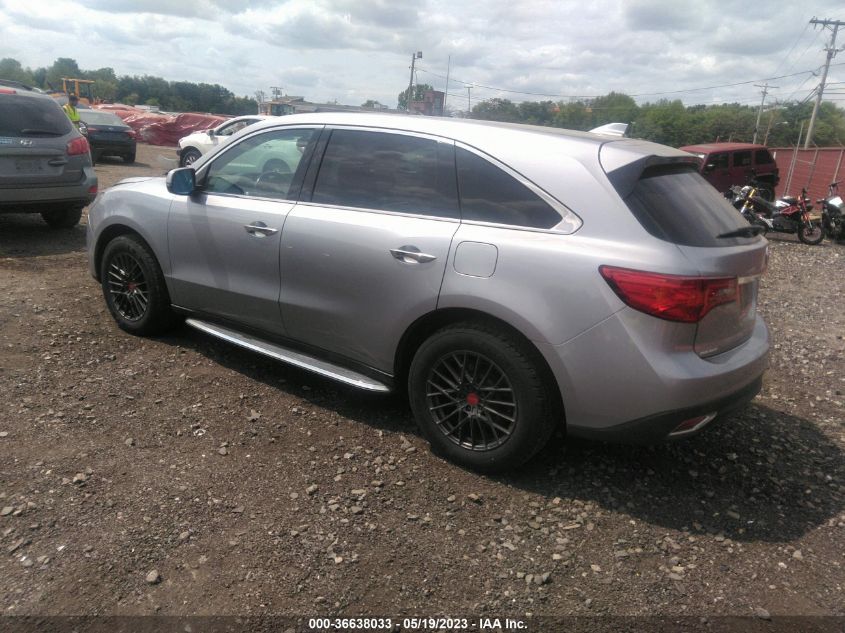 2016 ACURA MDX - 5FRYD4H25GB060967