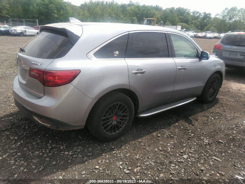 2016 ACURA MDX - 5FRYD4H25GB060967