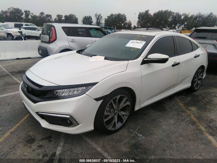 2019 HONDA CIVIC SEDAN TOURING - JHMFC1F93KX013833