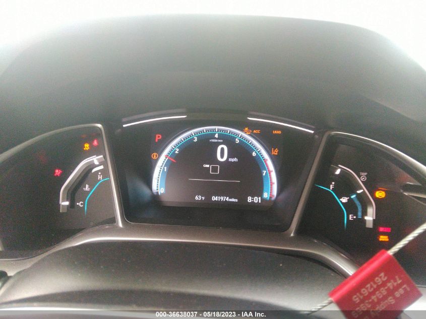 2019 HONDA CIVIC SEDAN TOURING - JHMFC1F93KX013833