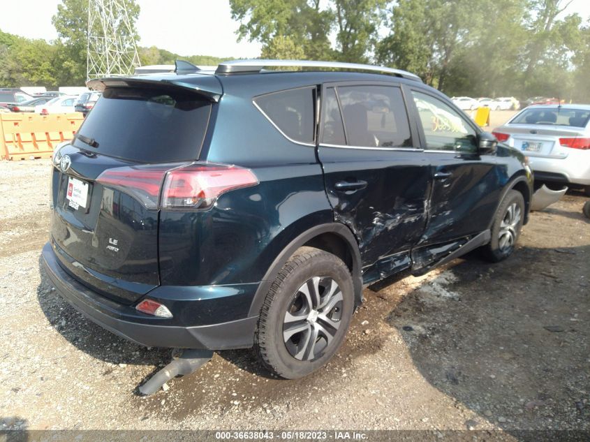 2018 TOYOTA RAV4 LE - JTMBFREV9JJ181529