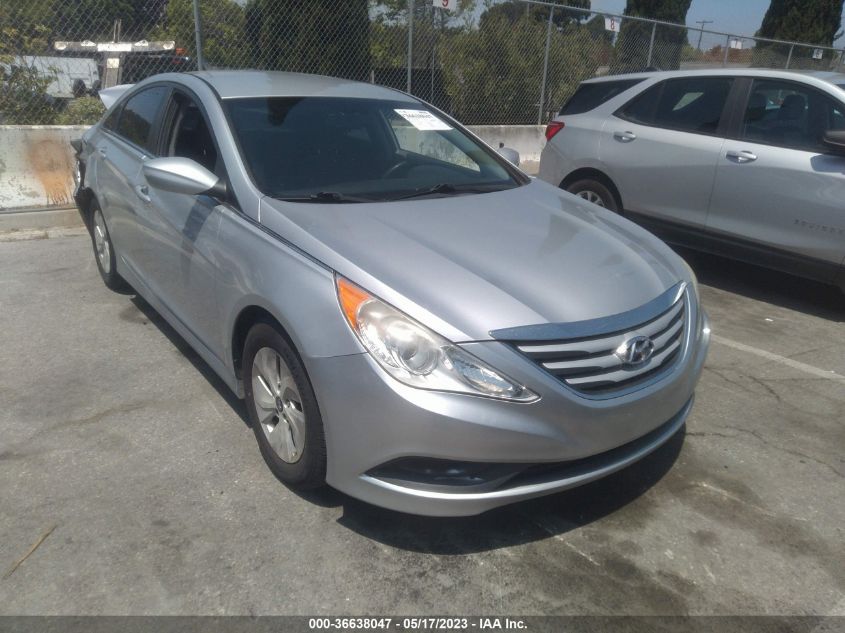 2014 HYUNDAI SONATA GLS - 5NPEB4AC7EH820263