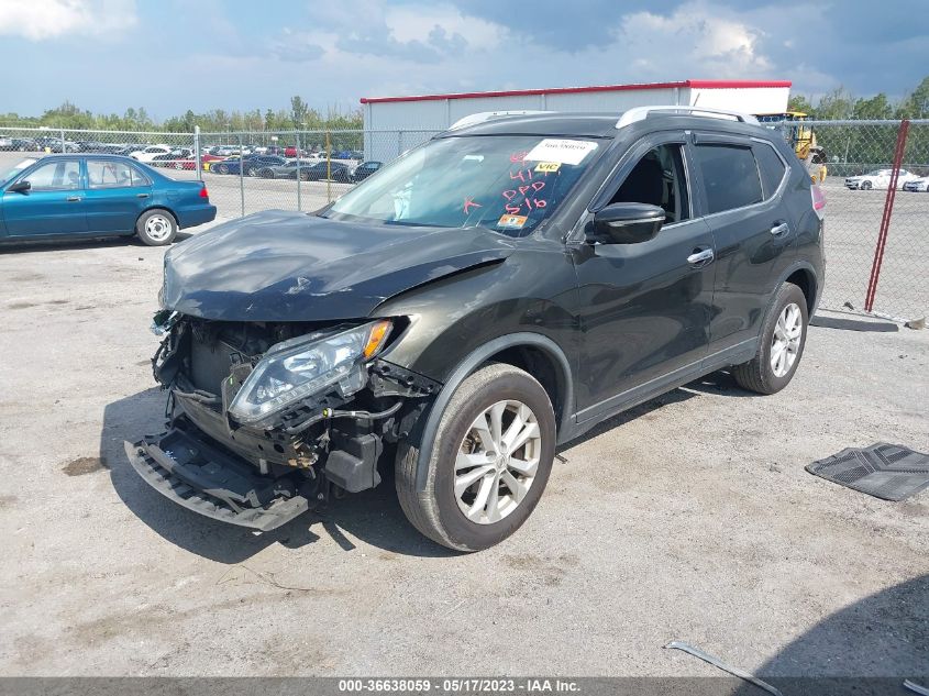 2015 NISSAN ROGUE SV - KNMAT2MV9FP534174