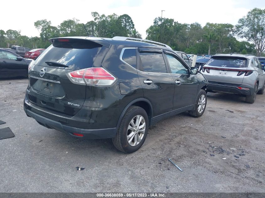 2015 NISSAN ROGUE SV - KNMAT2MV9FP534174