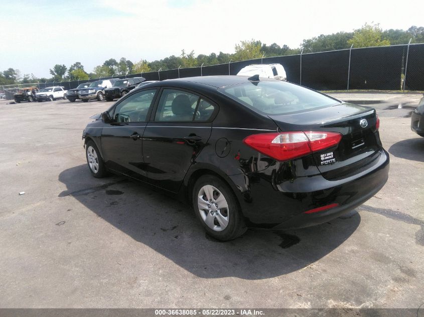2016 KIA FORTE LX - KNAFK4A60G5586708