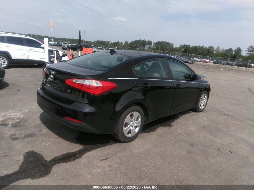 2016 KIA FORTE LX - KNAFK4A60G5586708