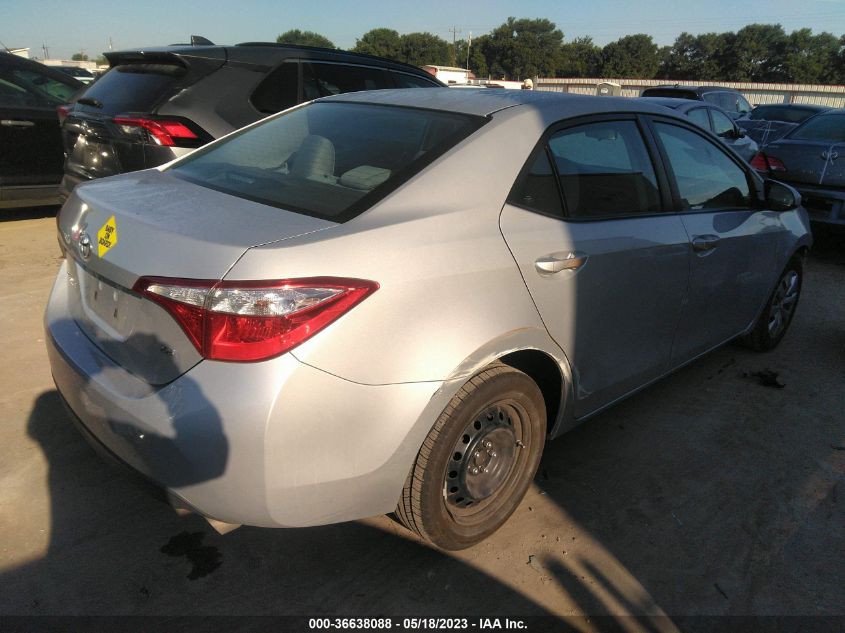 2015 TOYOTA COROLLA L/LE/S/S PLUS/LE PLUS - 5YFBURHE0FP280566