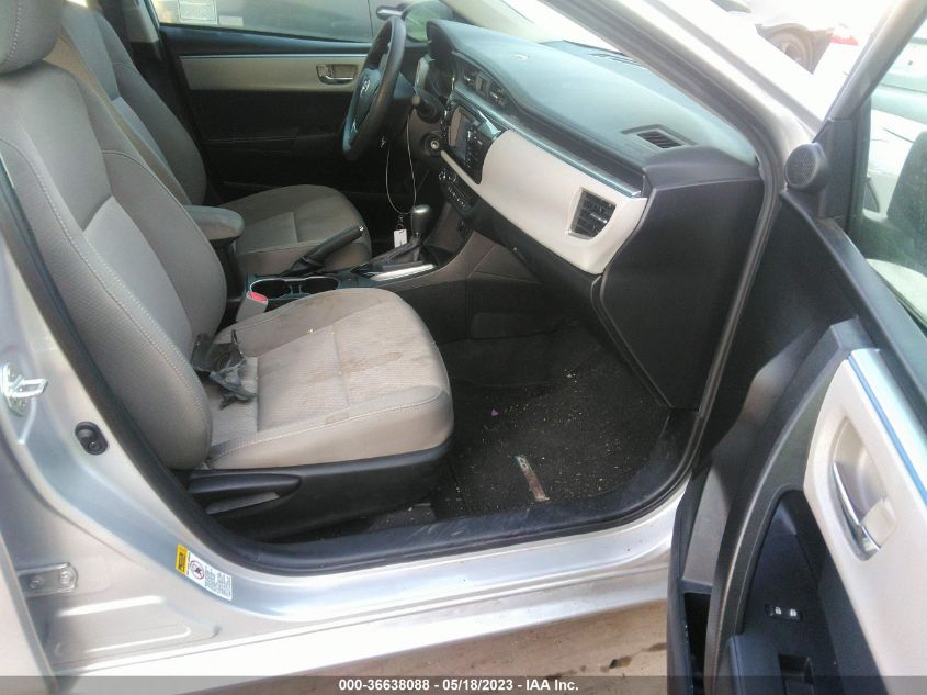 2015 TOYOTA COROLLA L/LE/S/S PLUS/LE PLUS - 5YFBURHE0FP280566