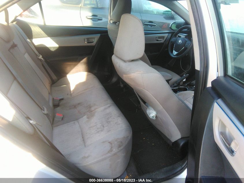 2015 TOYOTA COROLLA L/LE/S/S PLUS/LE PLUS - 5YFBURHE0FP280566