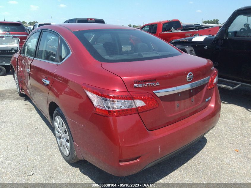 2014 NISSAN SENTRA S/FE+ S/SV/FE+ SV/SR/SL - 3N1AB7AP6EL646210