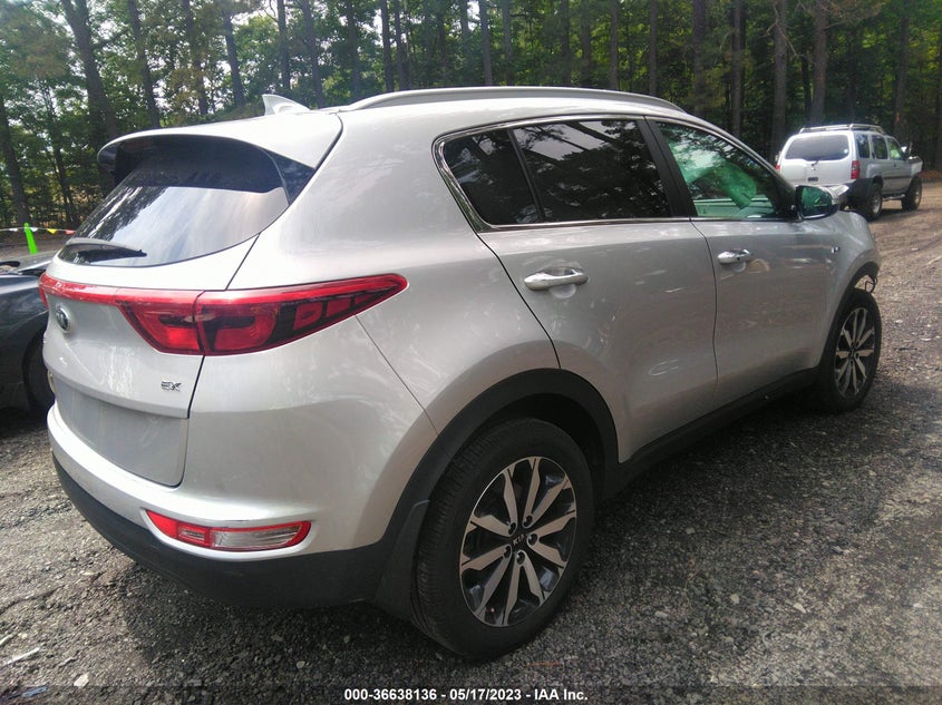 VIN KNDPNCAC7K7505215 2019 KIA SPORTAGE EX