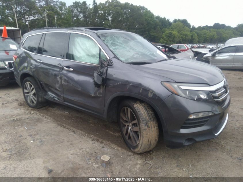2016 HONDA PILOT ELITE - 5FNYF6H05GB103614