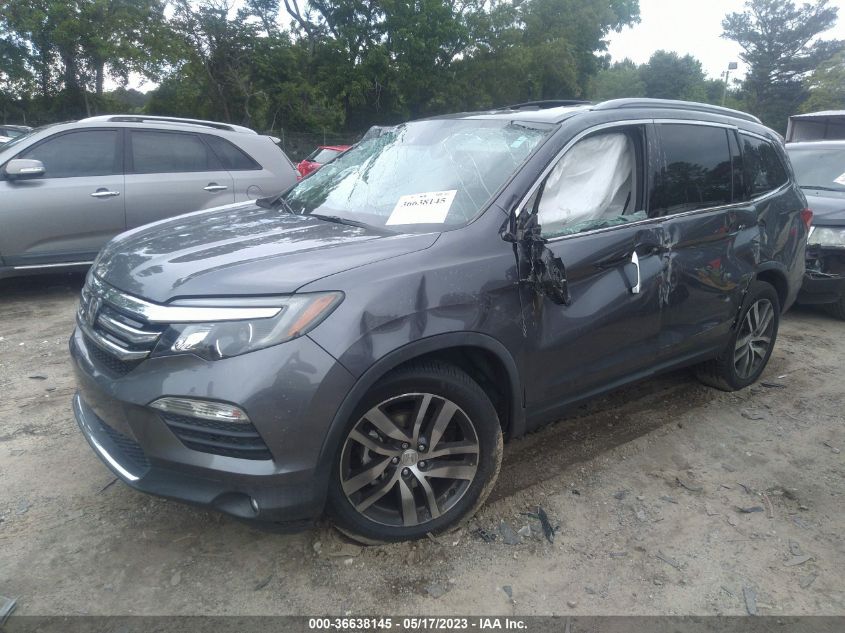 2016 HONDA PILOT ELITE - 5FNYF6H05GB103614