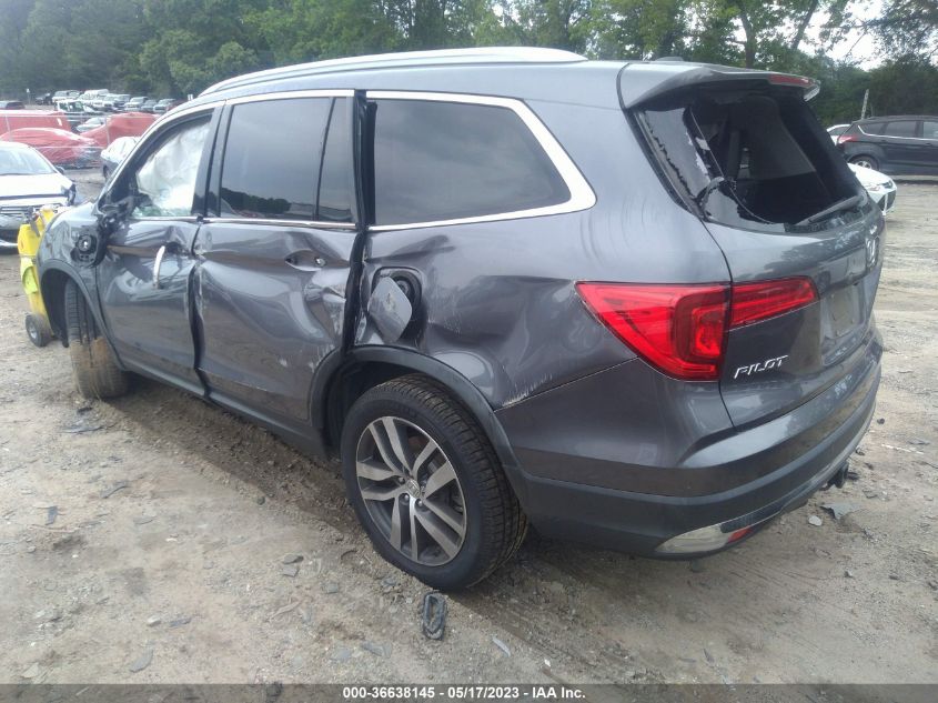 2016 HONDA PILOT ELITE - 5FNYF6H05GB103614