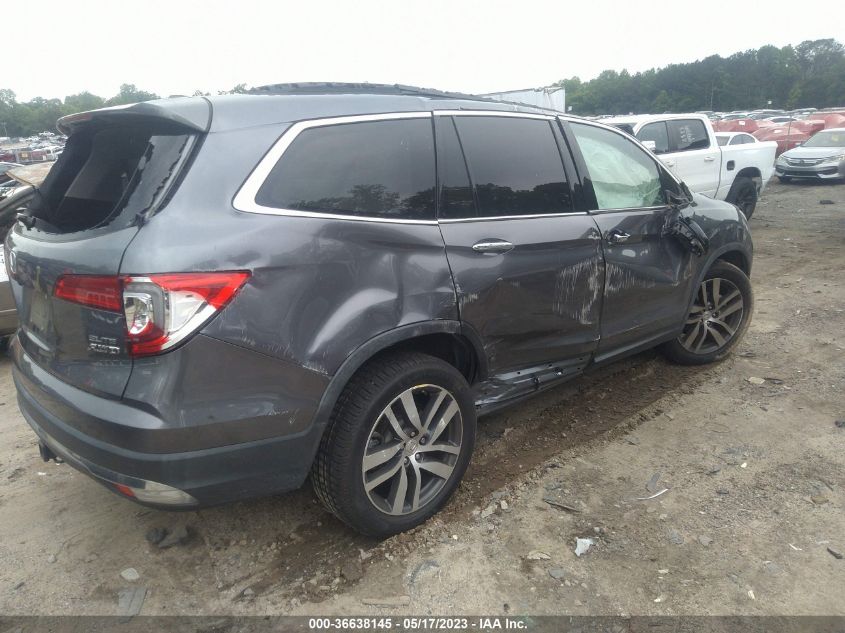 2016 HONDA PILOT ELITE - 5FNYF6H05GB103614