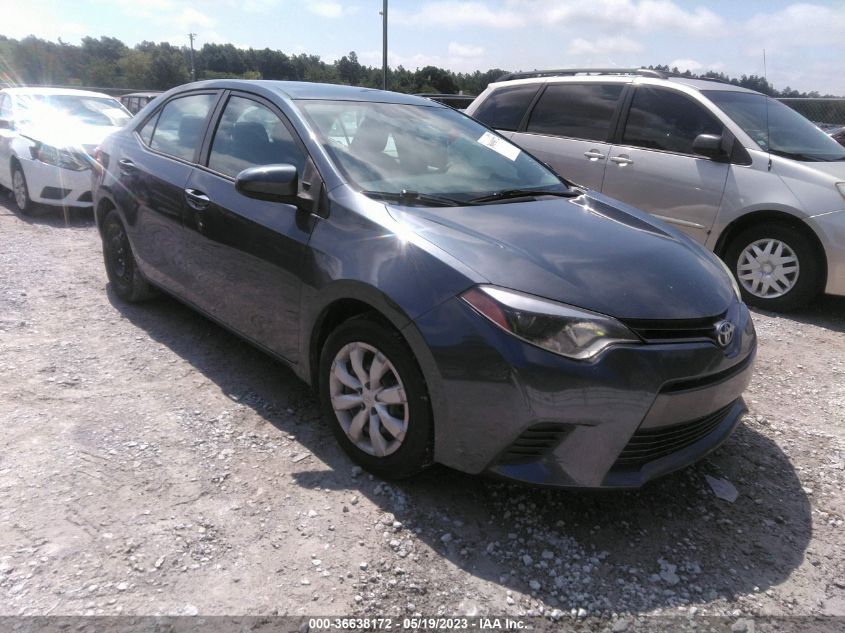 2015 TOYOTA COROLLA L/LE/S/S PLUS/LE PLUS - 2T1BURHE7FC471305