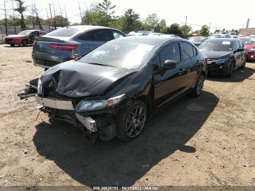 2015 HONDA CIVIC SEDAN LX - 19XFB2F56FE283510