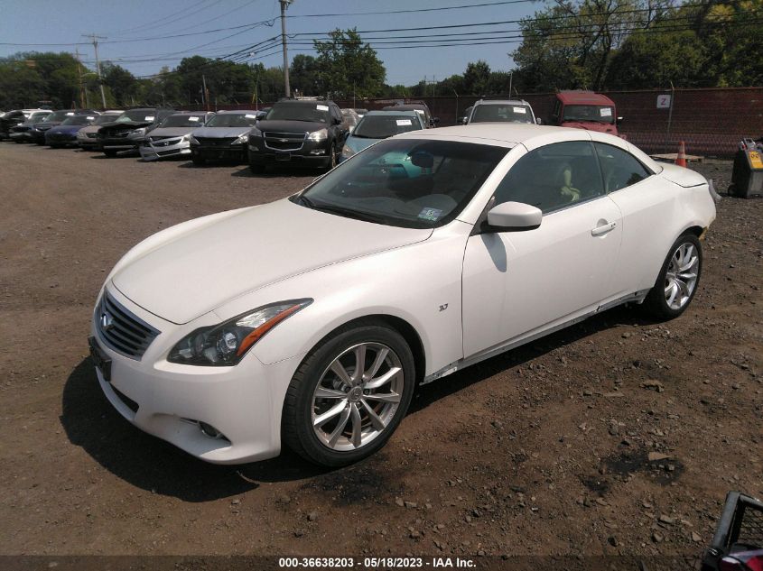 2014 INFINITI Q60 CONVERTIBLE JN1CV6FE1EM902017