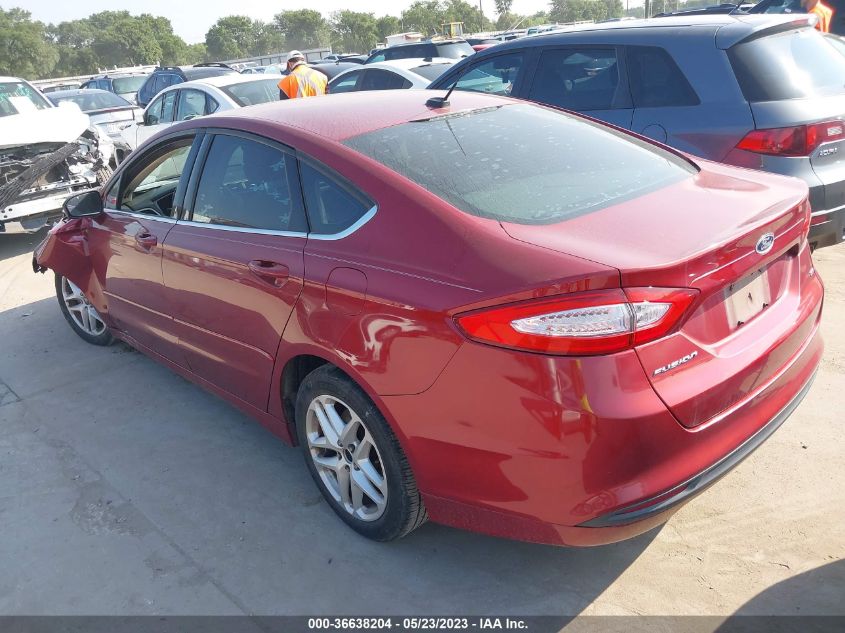 2015 FORD FUSION SE - 3FA6P0H77FR104524