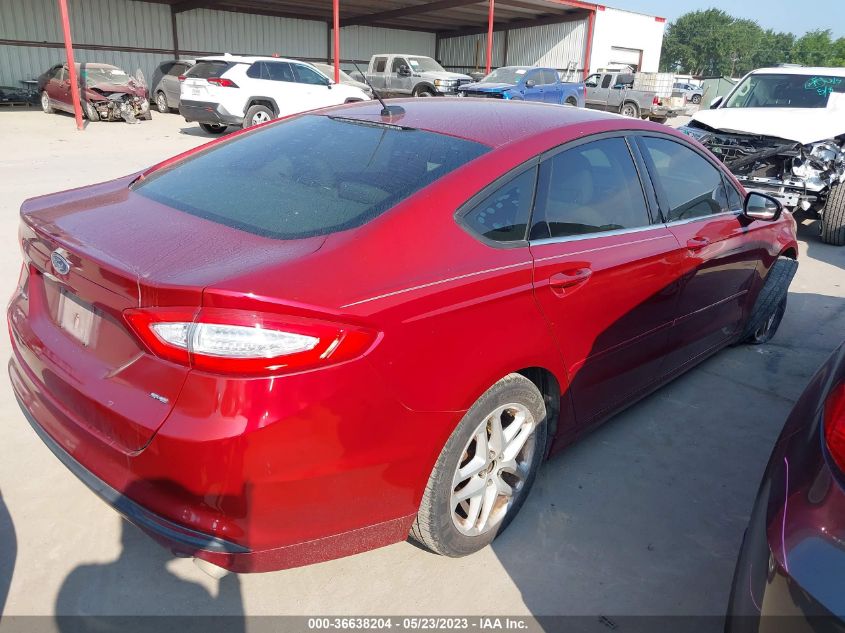 2015 FORD FUSION SE - 3FA6P0H77FR104524