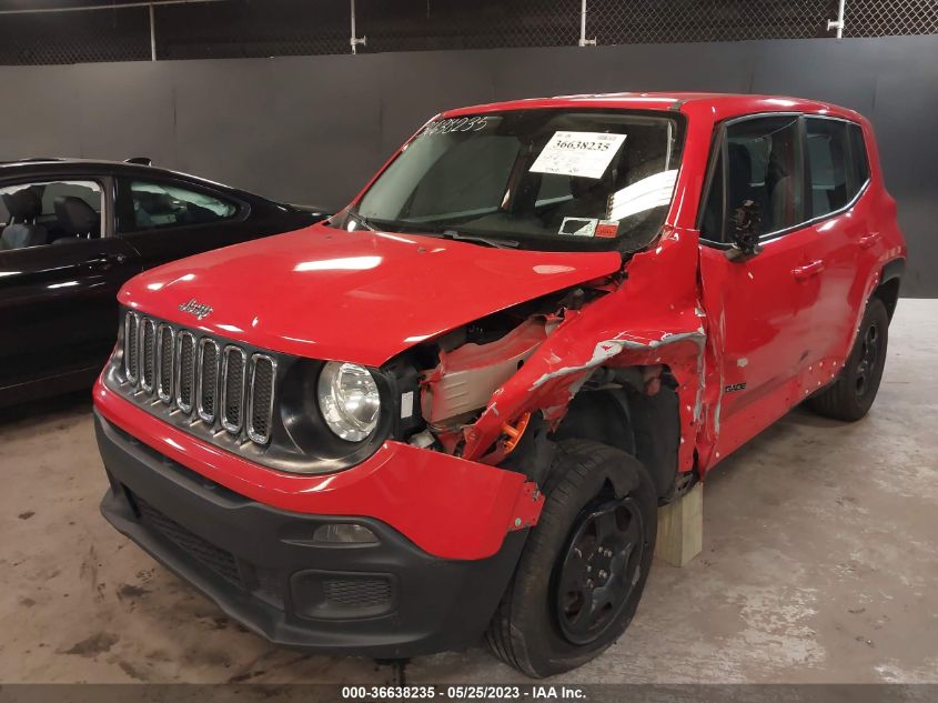 2017 JEEP RENEGADE SPORT - ZACCJAAB5HPE52869