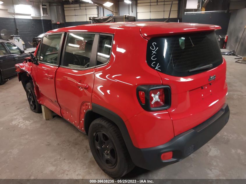 2017 JEEP RENEGADE SPORT - ZACCJAAB5HPE52869
