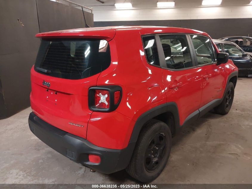 2017 JEEP RENEGADE SPORT - ZACCJAAB5HPE52869