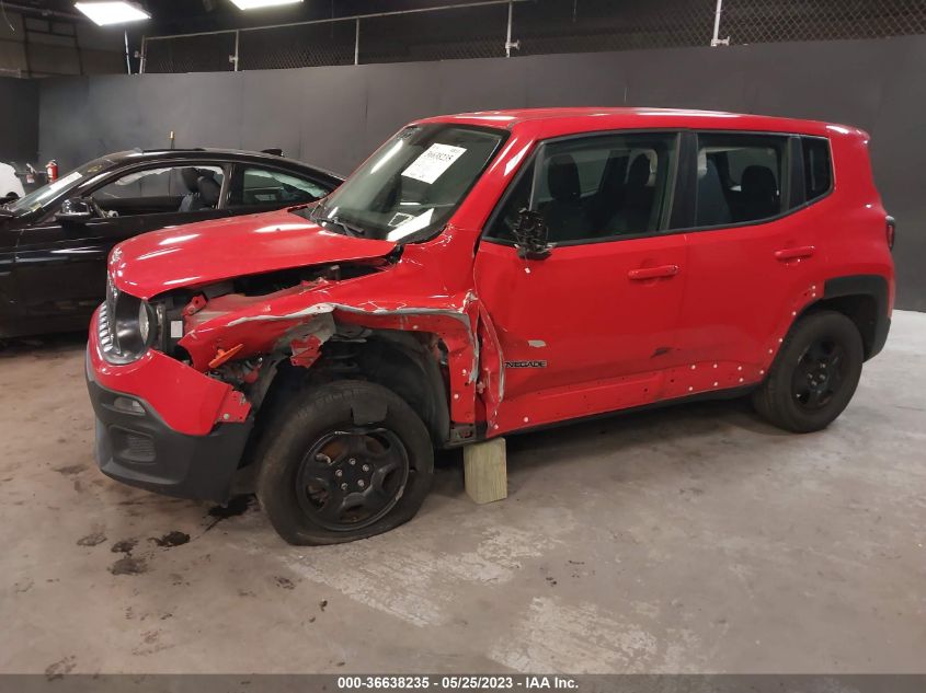 2017 JEEP RENEGADE SPORT - ZACCJAAB5HPE52869