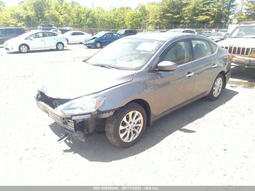 VIN 3N1AB7AP8JY262300 2018 NISSAN SENTRA SV