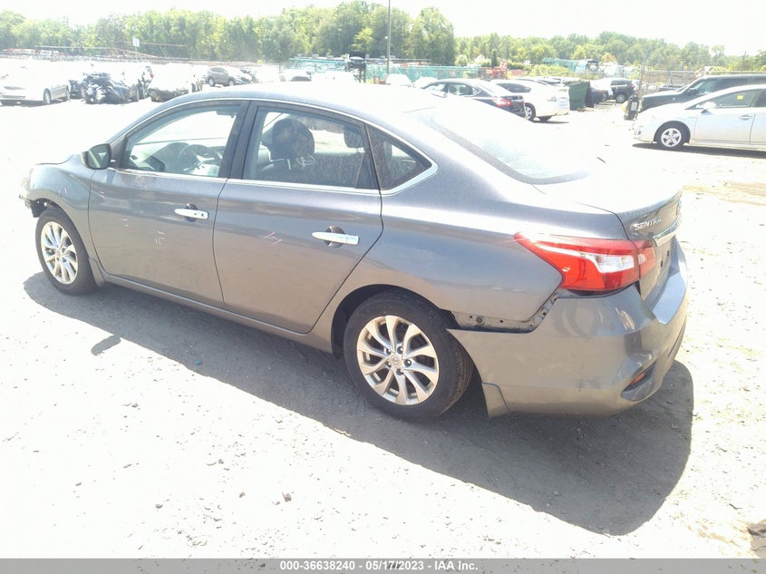 VIN 3N1AB7AP8JY262300 2018 NISSAN SENTRA SV