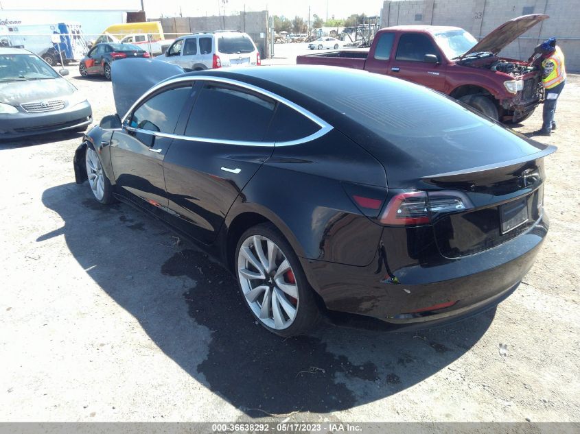 2019 TESLA MODEL 3 LONG RANGE/PERFORMANCE - 5YJ3E1EB1KF413709