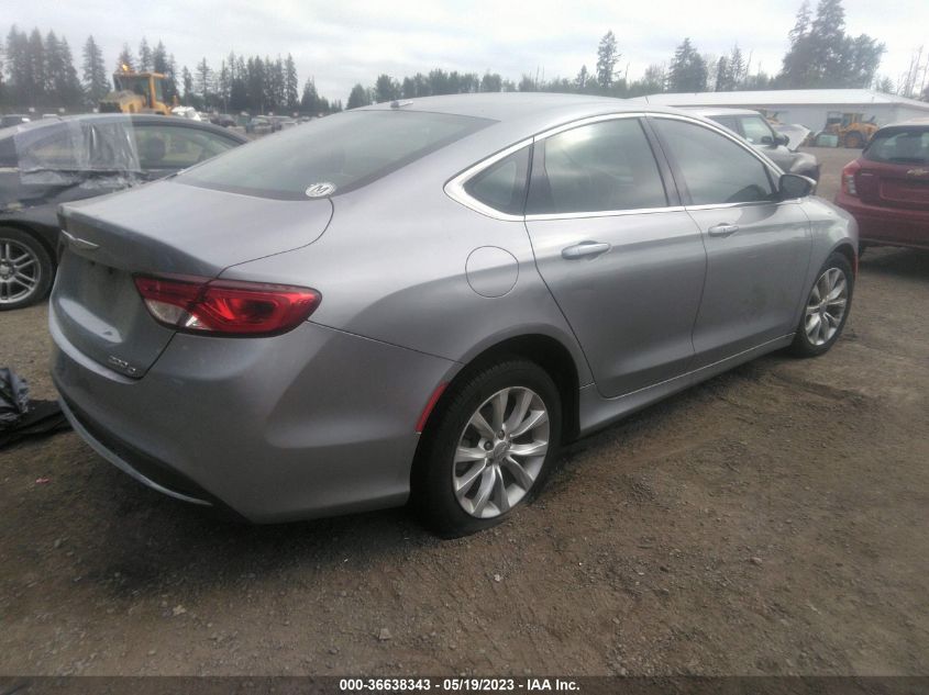 2015 CHRYSLER 200 C - 1C3CCCCB1FN544719