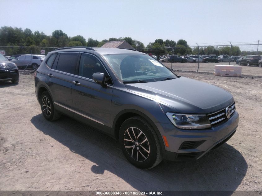 2021 VOLKSWAGEN TIGUAN SE/SE R-LINE BLACK/SEL - 3VV2B7AX3MM057854