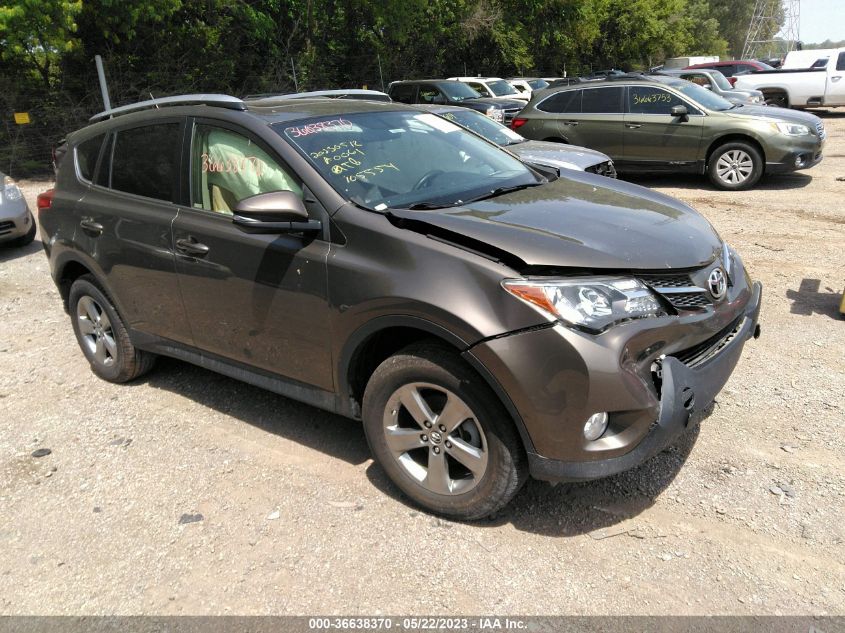 2015 TOYOTA RAV4 XLE - JTMRFREV7FD105554