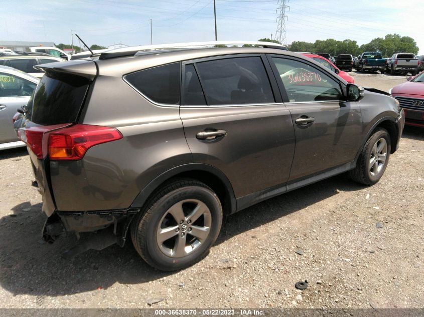 2015 TOYOTA RAV4 XLE - JTMRFREV7FD105554