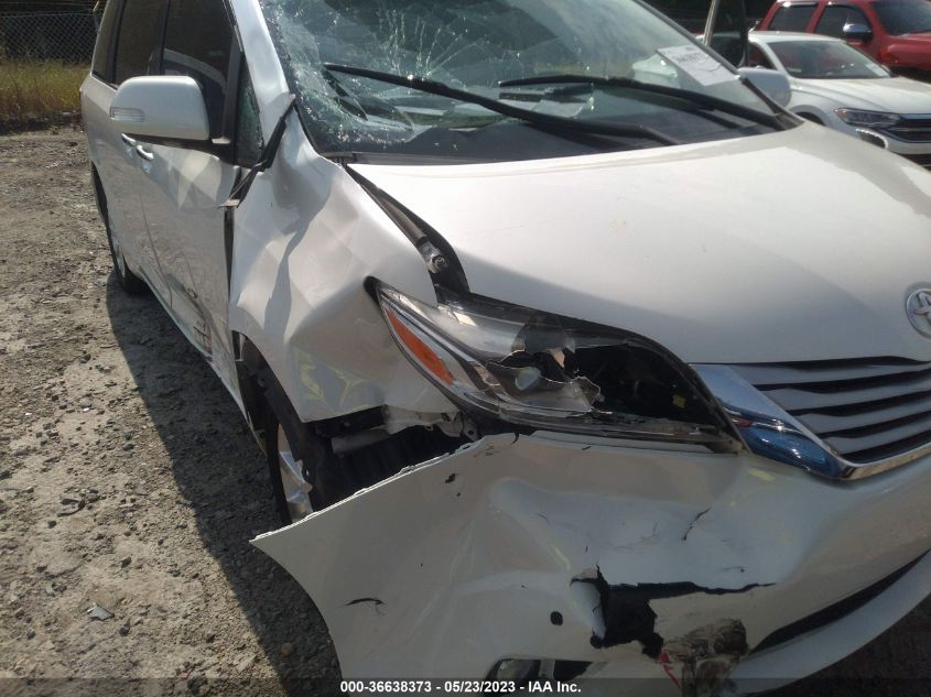 2016 TOYOTA SIENNA LTD - 5TDDK3DC8GS130665