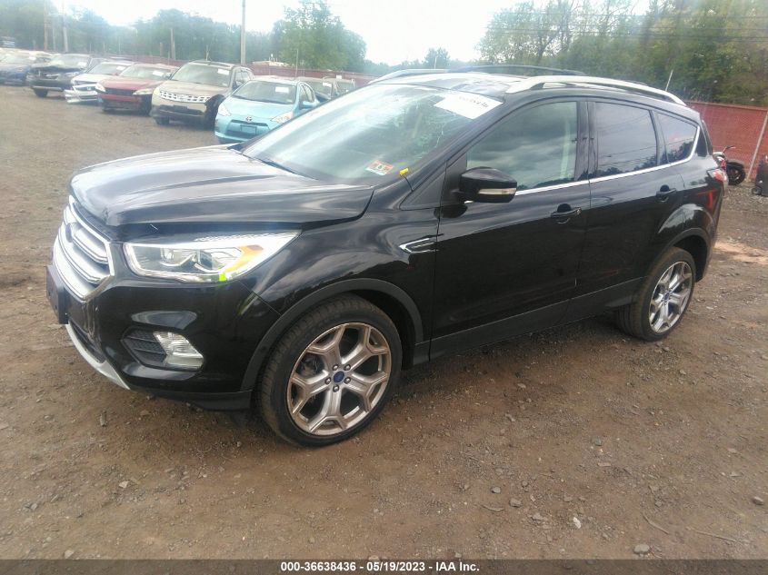 2017 FORD ESCAPE TITANIUM - 1FMCU9J91HUD47498