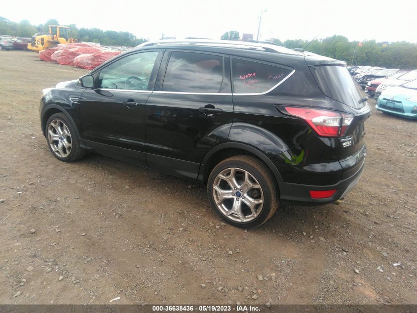 2017 FORD ESCAPE TITANIUM - 1FMCU9J91HUD47498