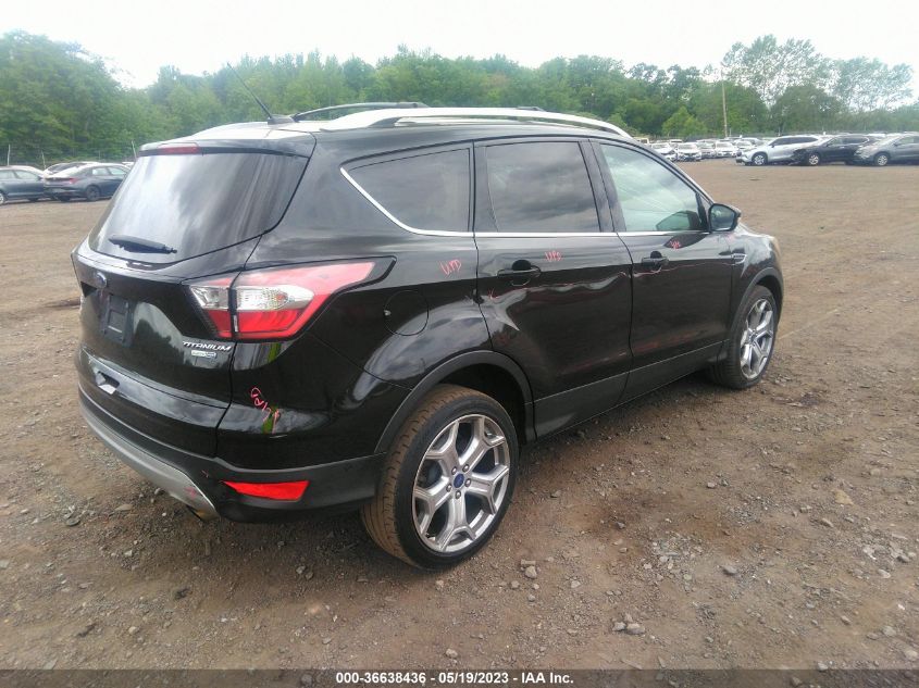 2017 FORD ESCAPE TITANIUM - 1FMCU9J91HUD47498