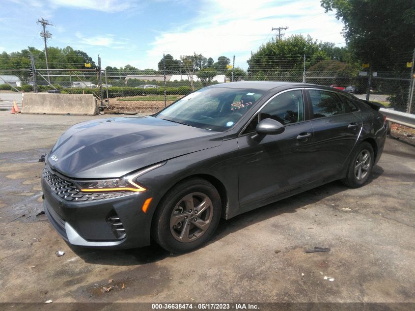 2022 KIA K5 LXS - 5XXG14J2XNG140100