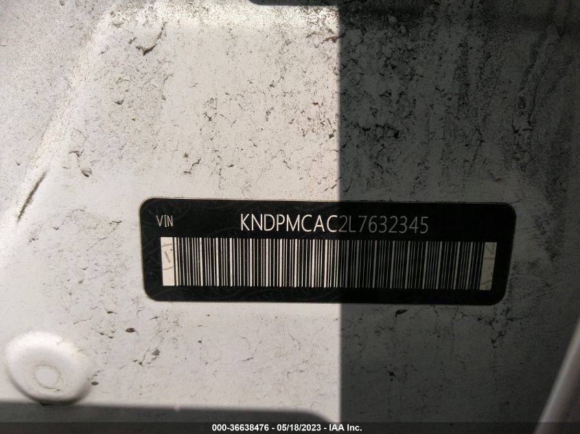 2020 KIA SPORTAGE LX - KNDPMCAC2L7632345