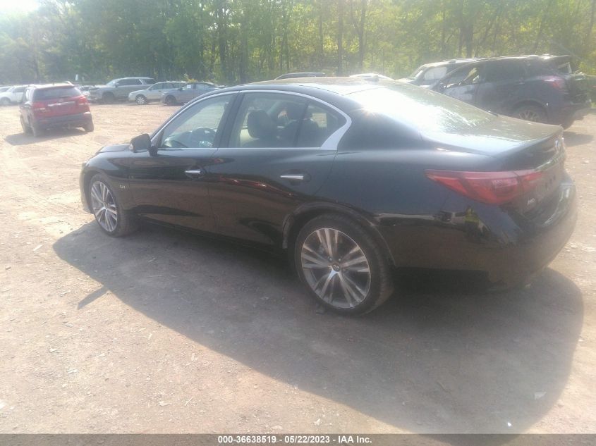 2019 INFINITI Q50 3.0T - JN1EV7AR3KM554063
