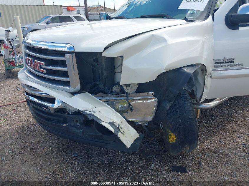 2013 GMC SIERRA 1500 SLE - 3GTP1VE04DG373478