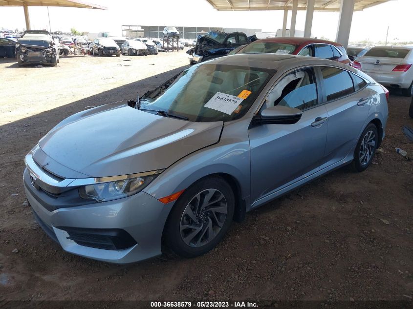 2018 HONDA CIVIC SEDAN EX - 2HGFC2F70JH550248