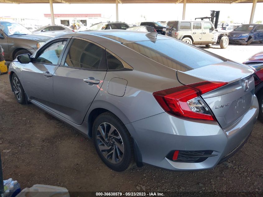 2018 HONDA CIVIC SEDAN EX - 2HGFC2F70JH550248