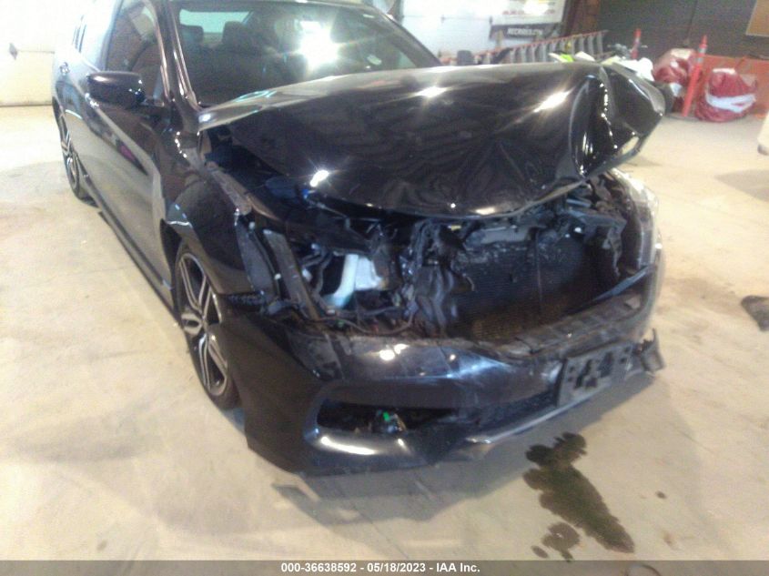 2016 HONDA ACCORD SEDAN SPORT - 1HGCR2F58GA100614